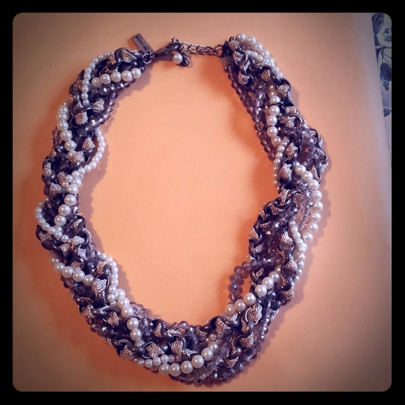 The Limited Jewelry - Twist pearl necklace